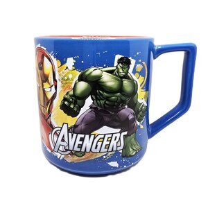 Universal Studios Marvel Avengers Coffee Mug Blue Hulk Thor IronMan Capt America